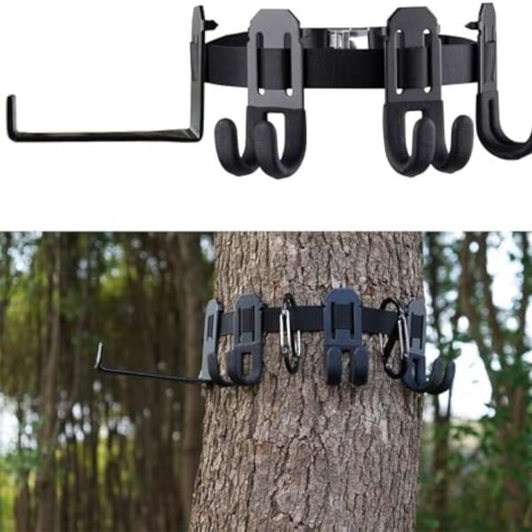 Bow Hangers for Hunting Comes with 3 Metal Gear Hooks and 1 Bow Hanger