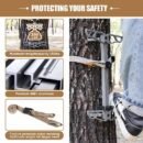 Lightweight Aluminum Hunting Climbing Steps