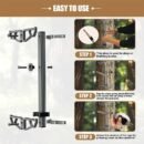Lightweight Aluminum Hunting Climbing Steps
