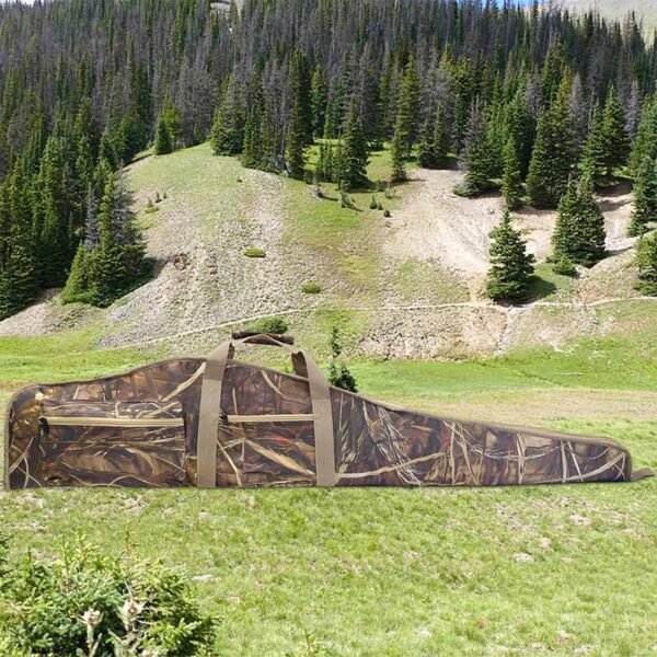 52" Long Scoped Rifle Soft Gun Case Shotgun Bag - Image 6